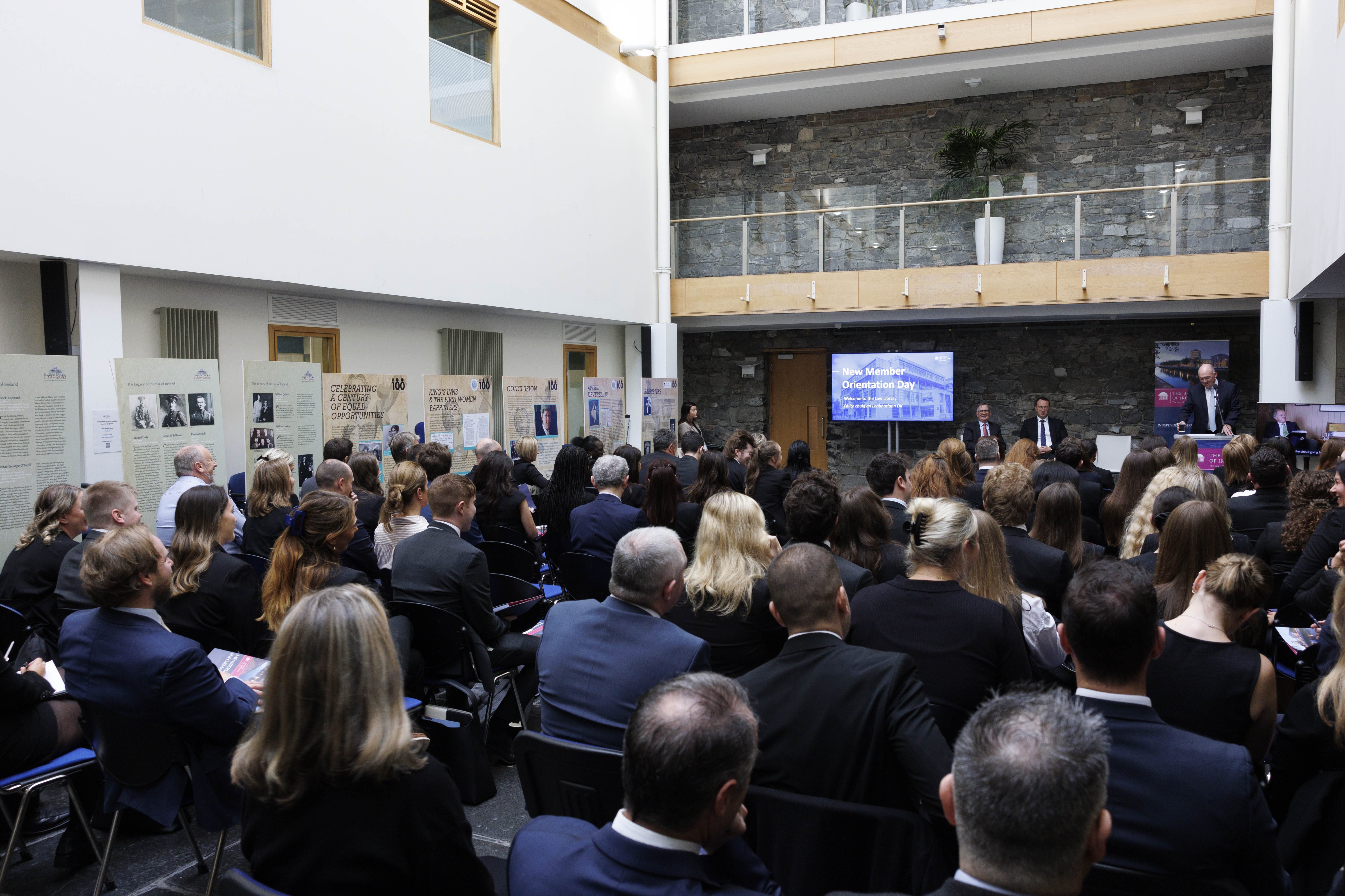 Bar welcomes 95 new members to Law Library