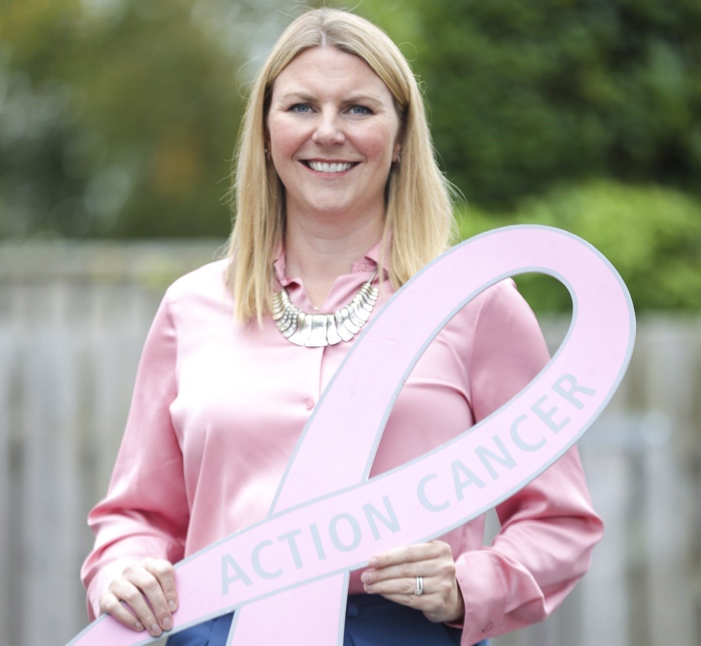 Barrister backs cancer charity which led to her early diagnosis