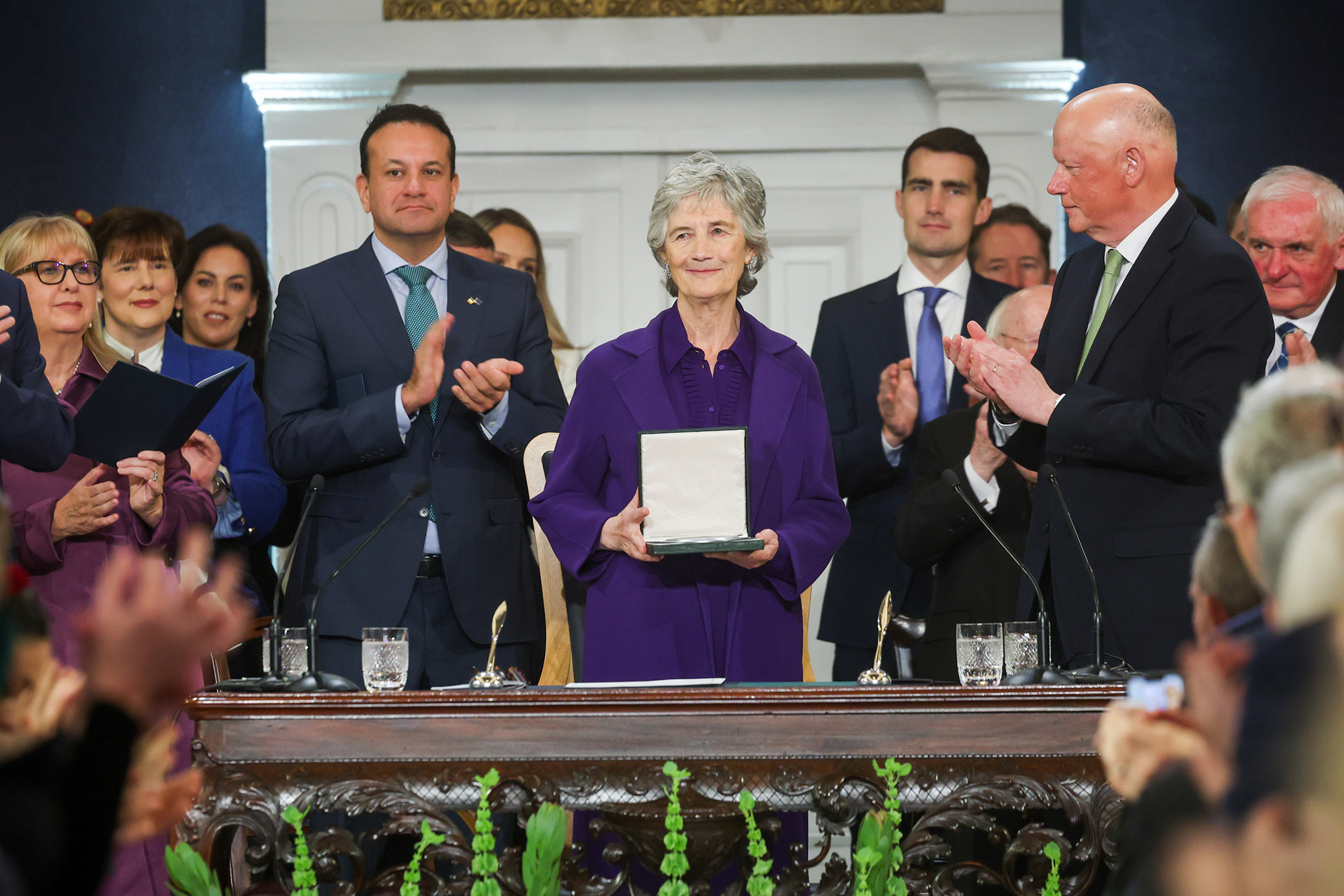 Catherine Connolly inaugurated as president