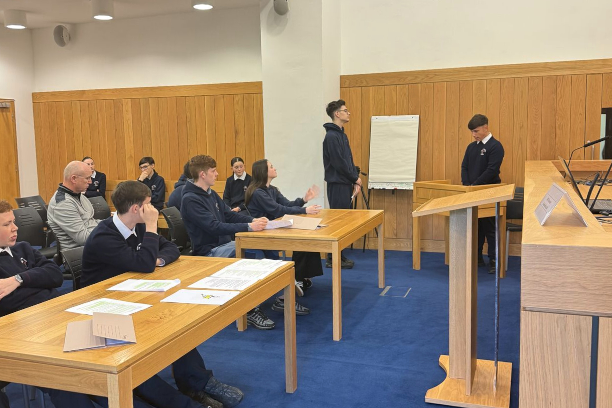 Ballymun students complete Law Club programme