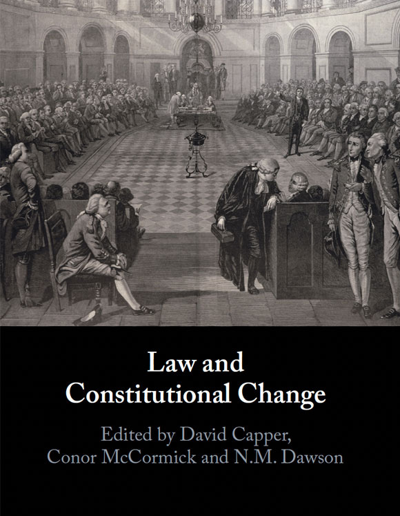 New edited collection on Law and Constitutional Change