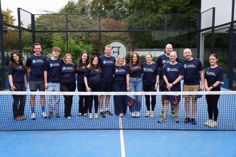 Carson McDowell hosts charity padel tournament in aid of Breakthrough T1D