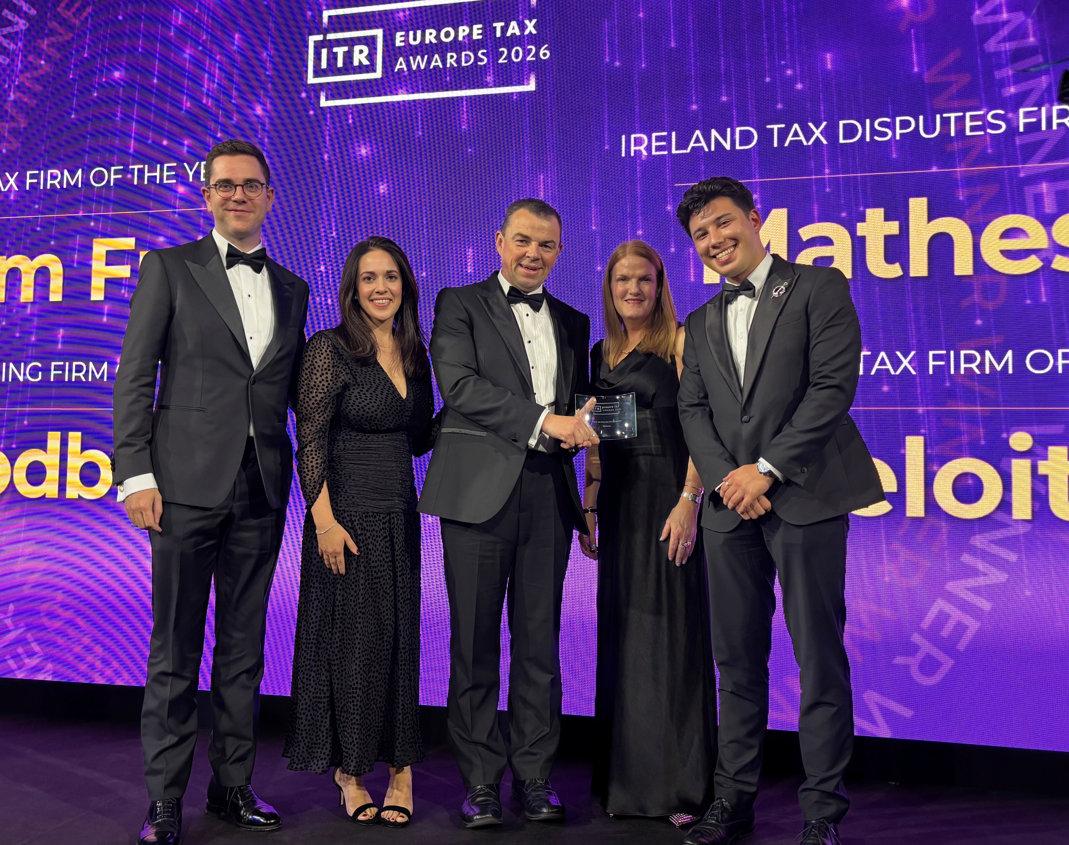 Matheson achieves double award success at the ITR Europe Awards 2026