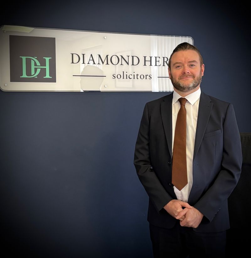 Damien Keenan appointed as a solicitor at Diamond Heron