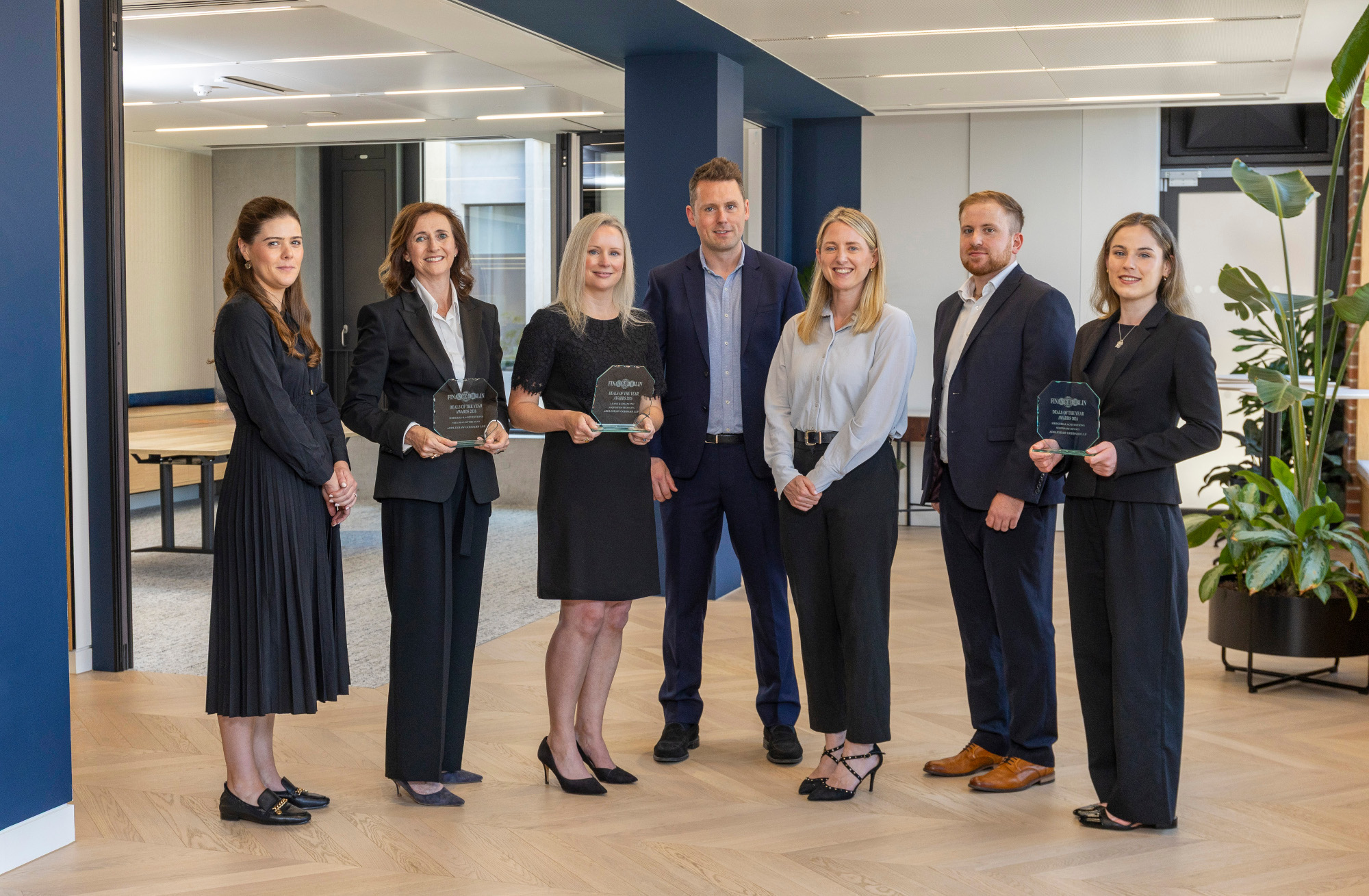 Addleshaw Goddard and clients win three Deal of the Year titles at Finance Dublin 2026 Awards