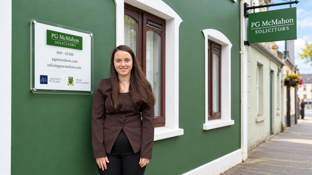PG McMahon Solicitors welcomes first trainee since 1998
