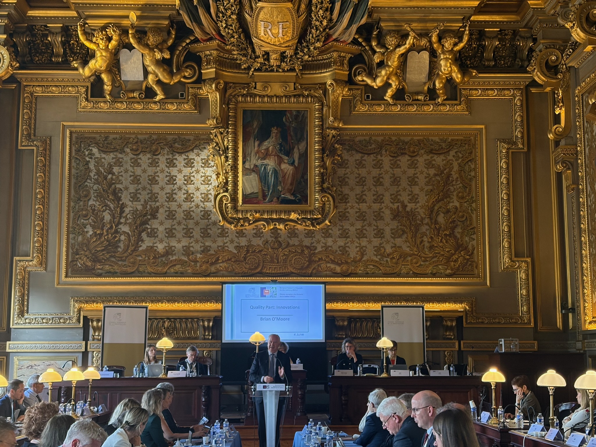 Mr Justice O'Moore elected president of European Network of Councils for the Judiciary