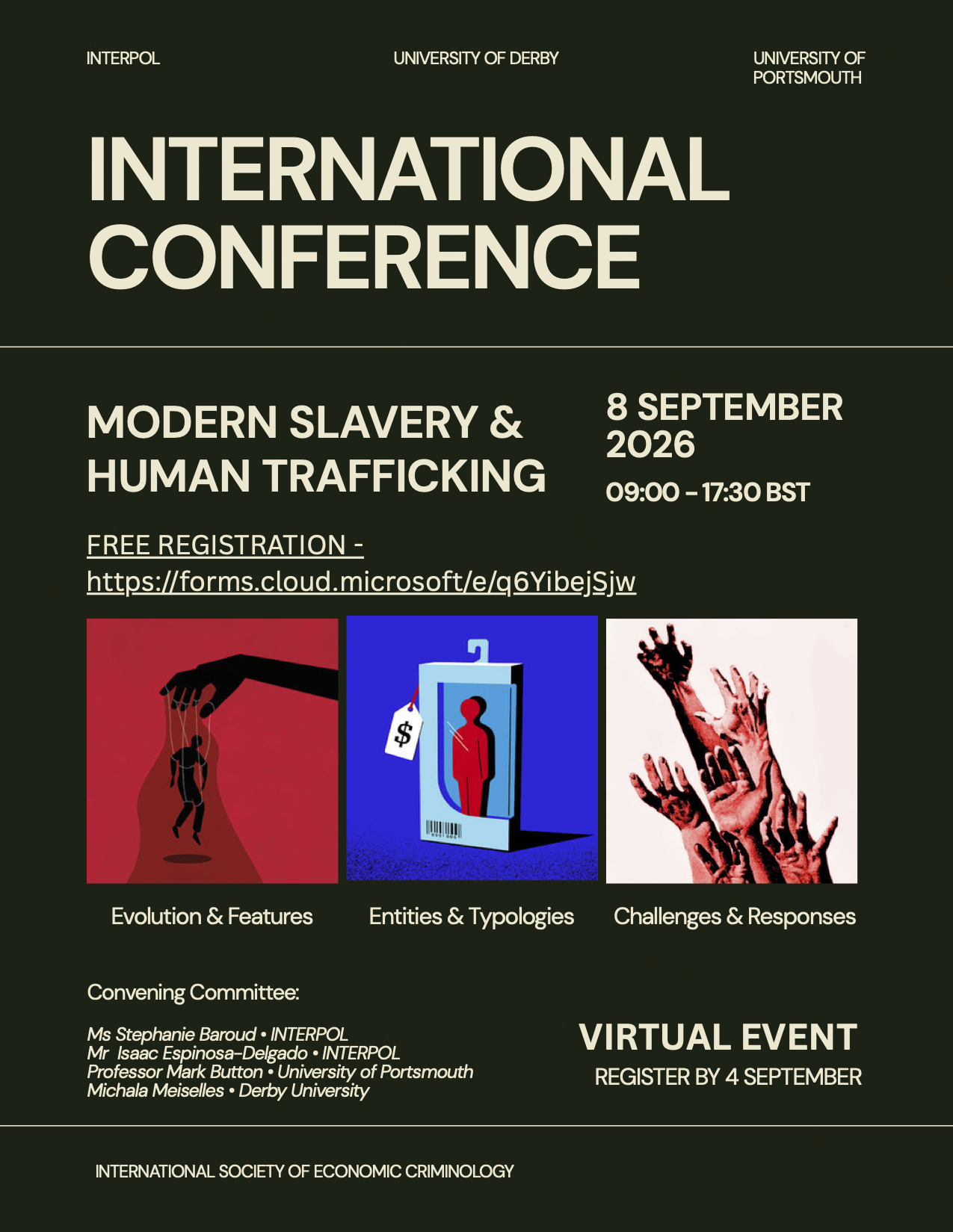 Interpol to host online conference on modern slavery and human trafficking