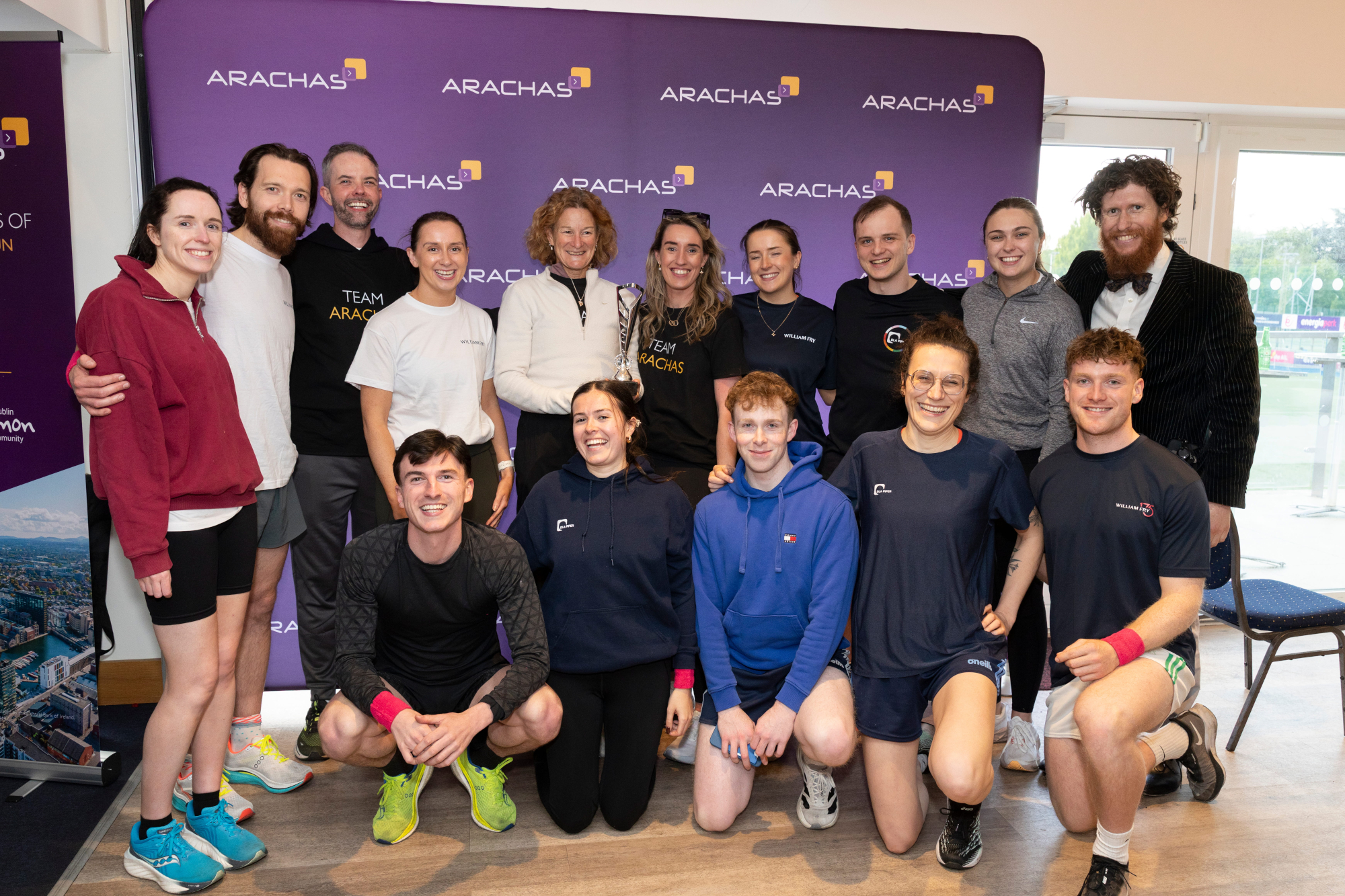 Law firms battle for fittest title at Arachas team competition