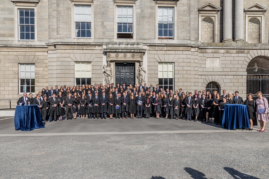 113 students graduate with Barrister at Law degree from King’s Inns