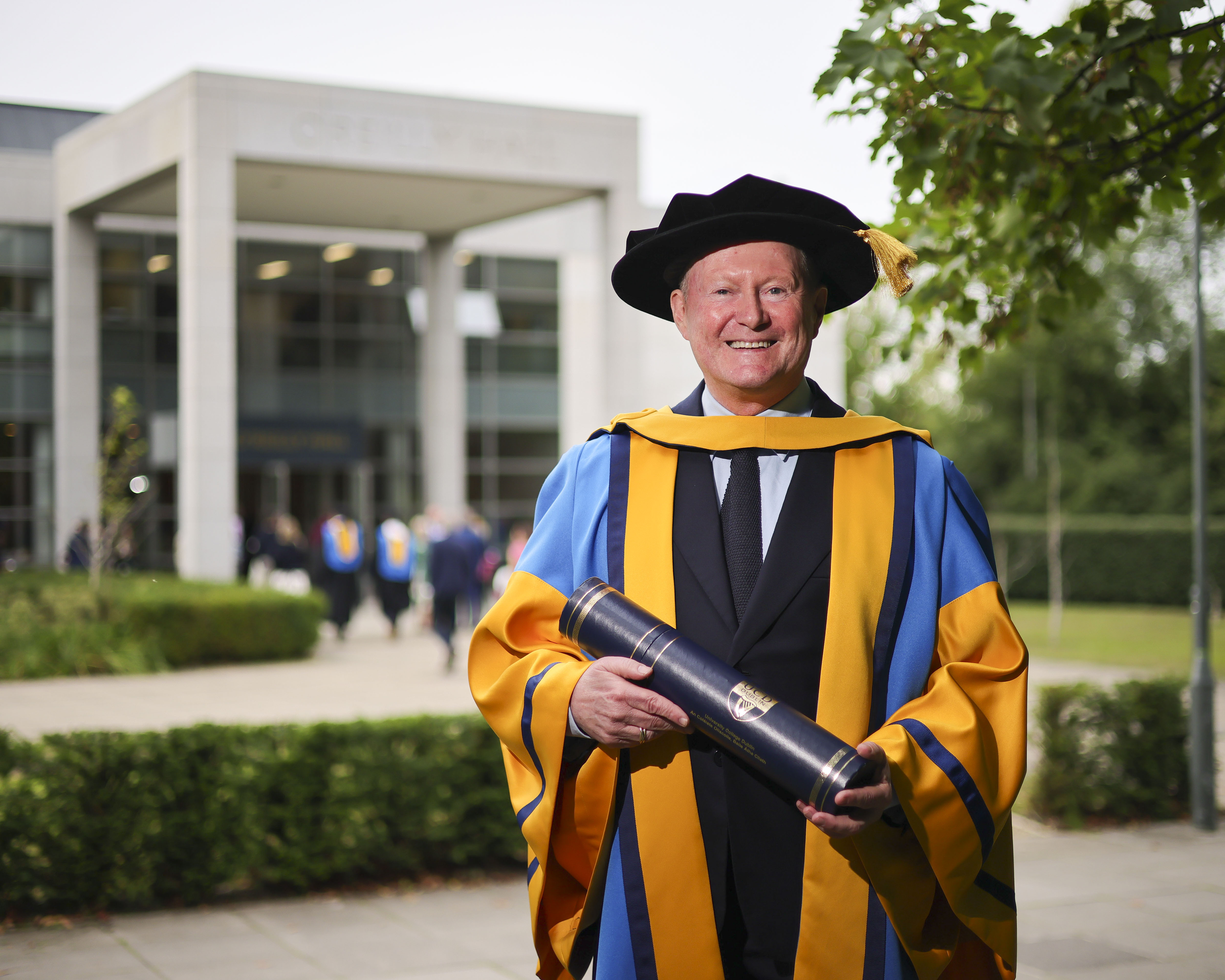 Michael O’Flaherty, Commissioner for Human Rights of the Council of Europe, awarded honorary degree by UCD