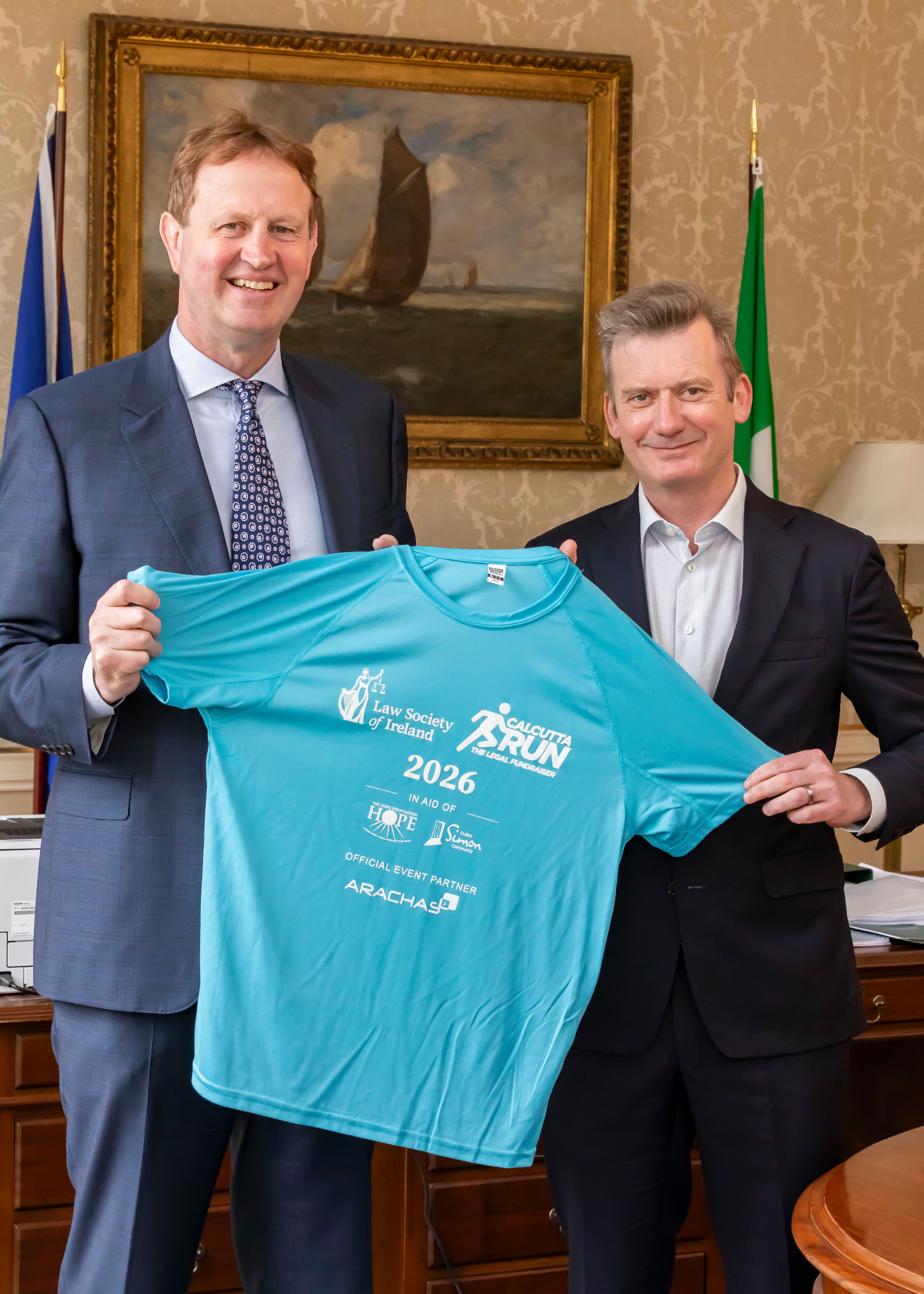 O’Callaghan lends support to Calcutta Run 2026