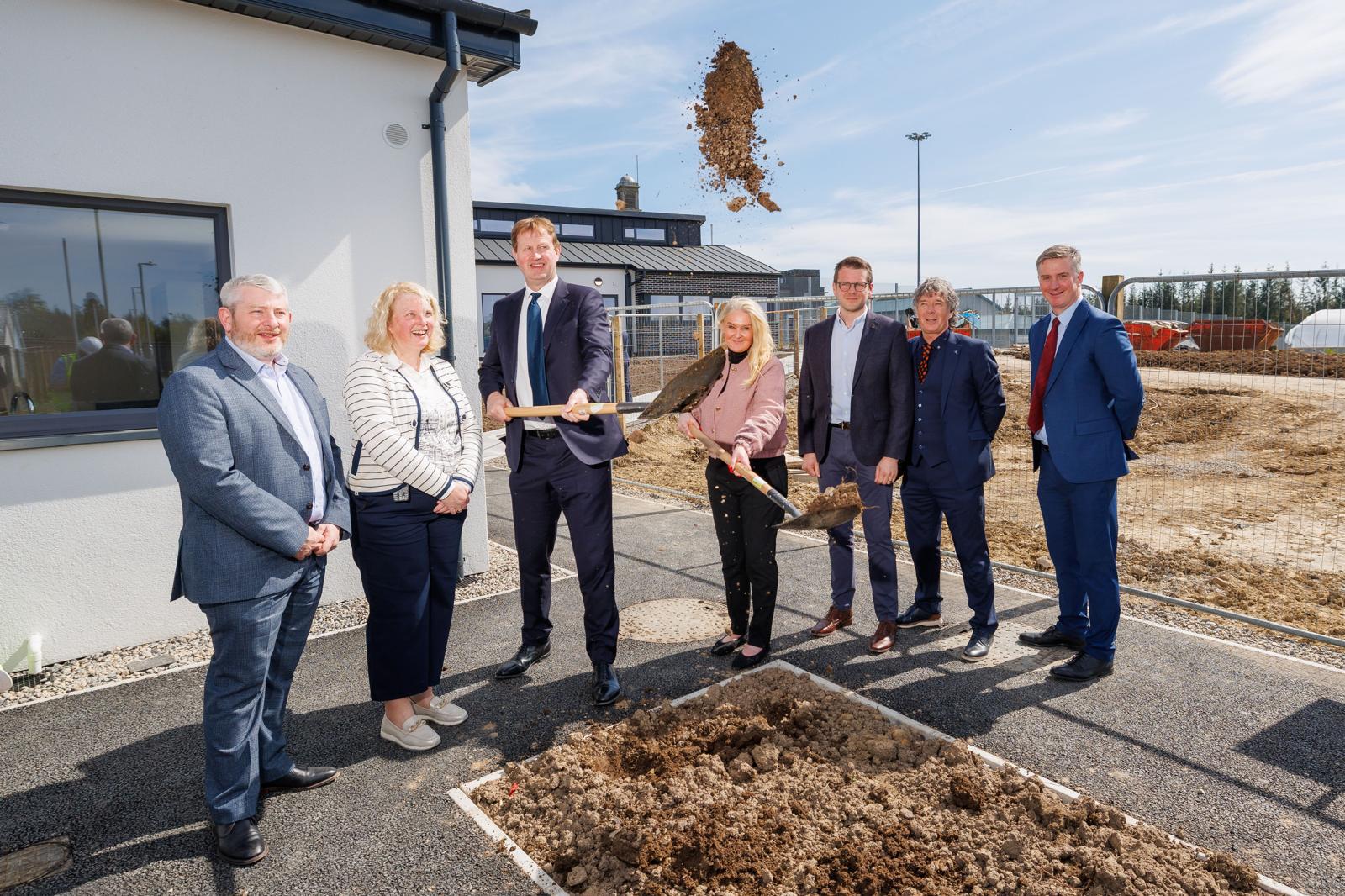 Sod turned on second phase of Castlerea Prison development