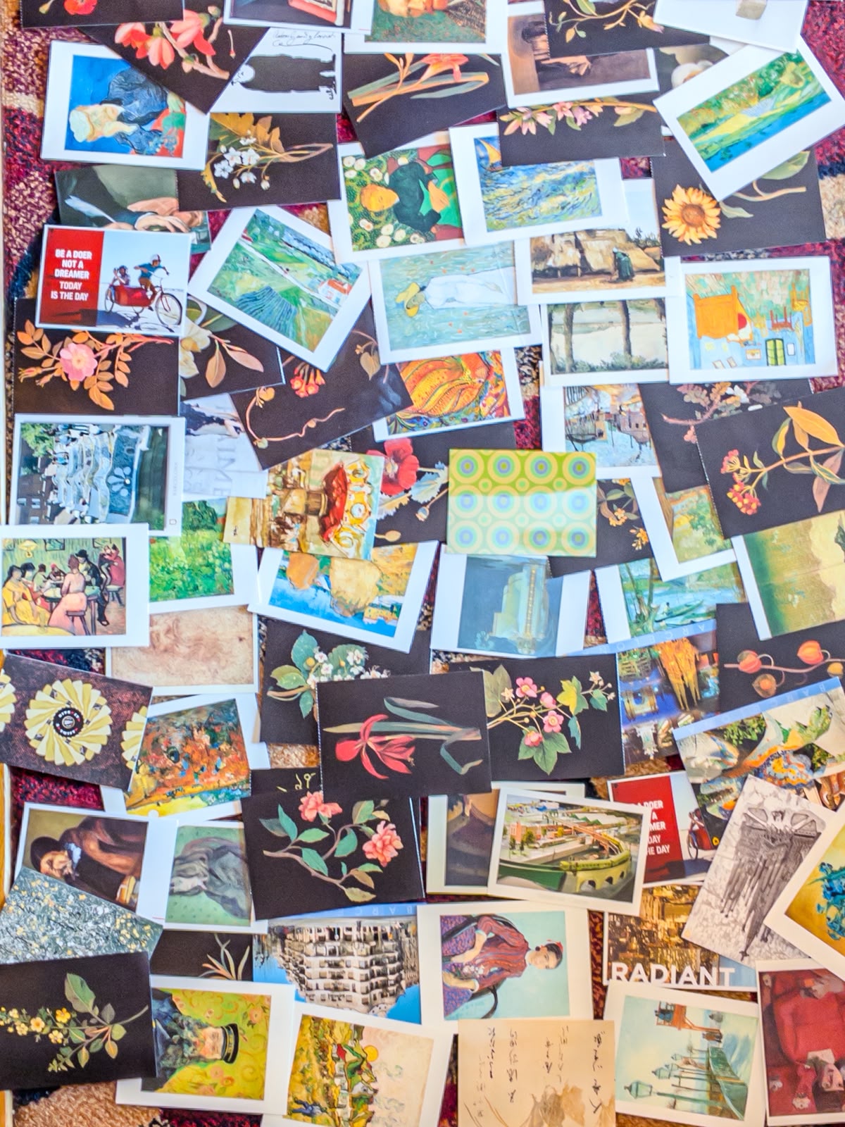 Eighty-four postcards sent from Armagh in support of imprisoned Georgian journalist