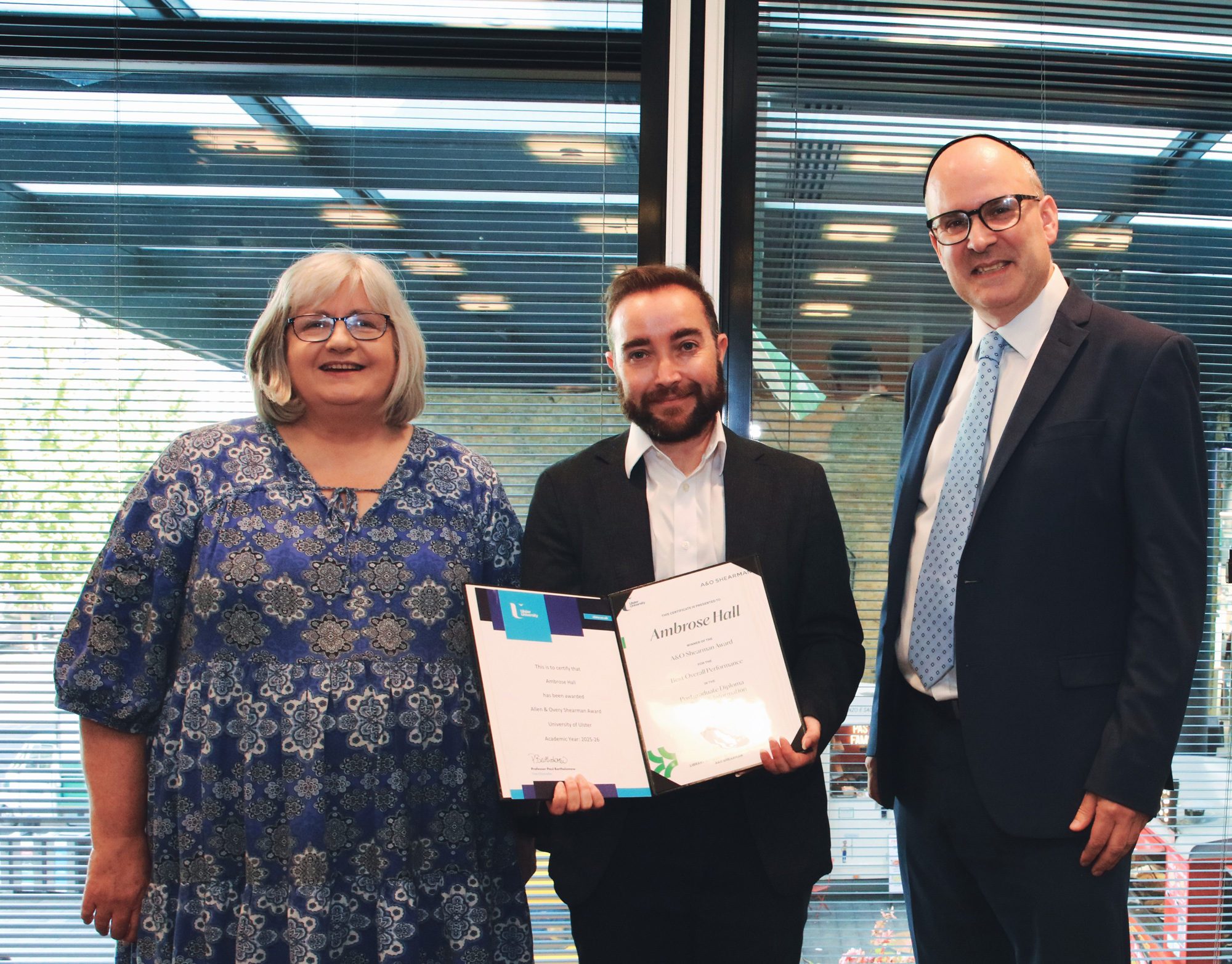 A&O Shearman celebrates postgraduate talent