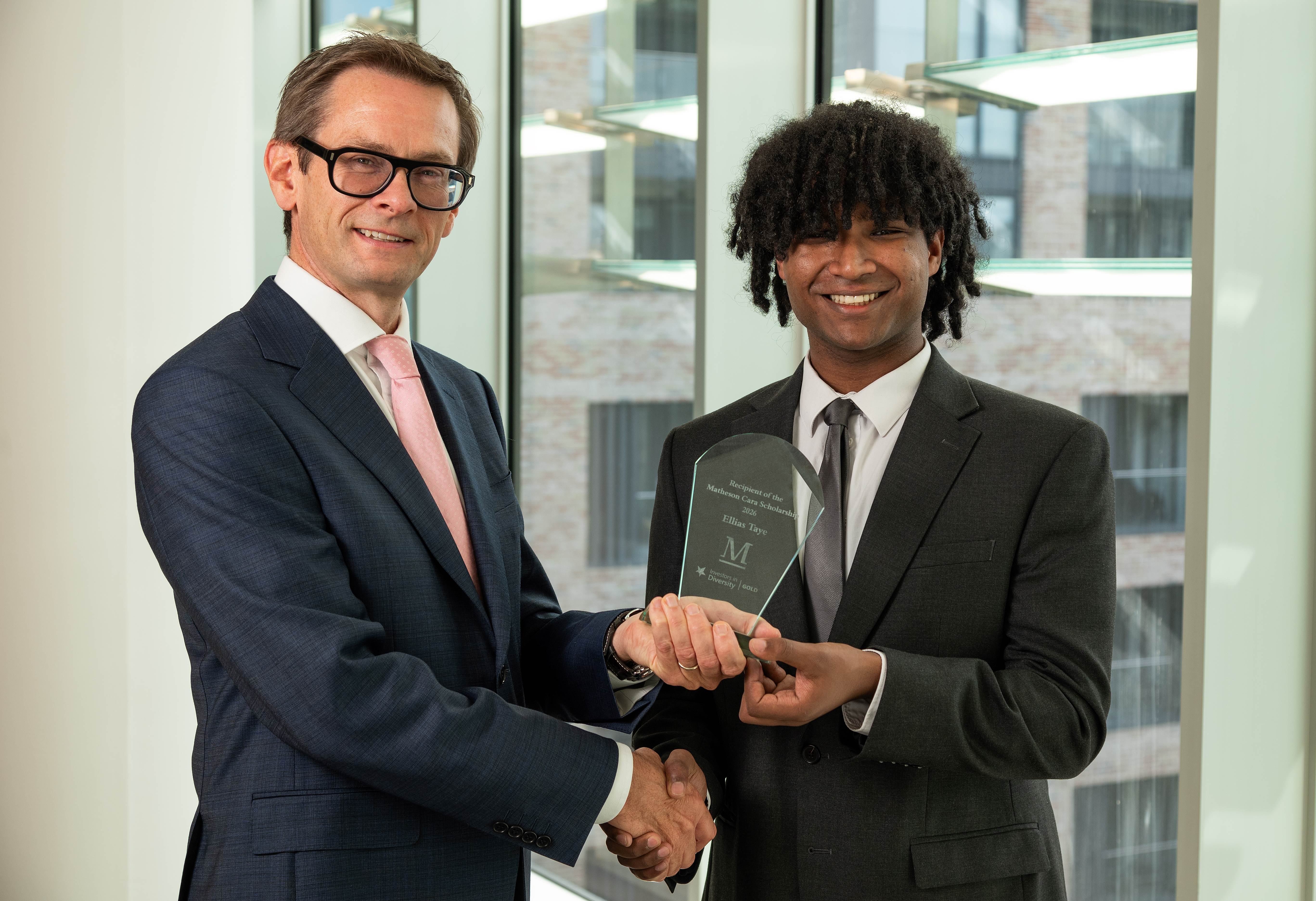 TCD student awarded Matheson 2026 Cara Scholarship