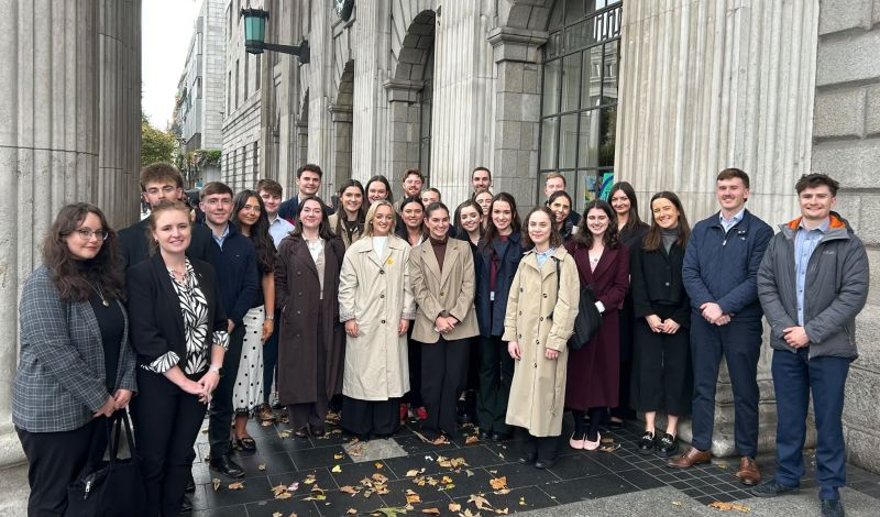 Trainee solicitors from Tughans LLP and William Fry LLP take part in joint learning programme