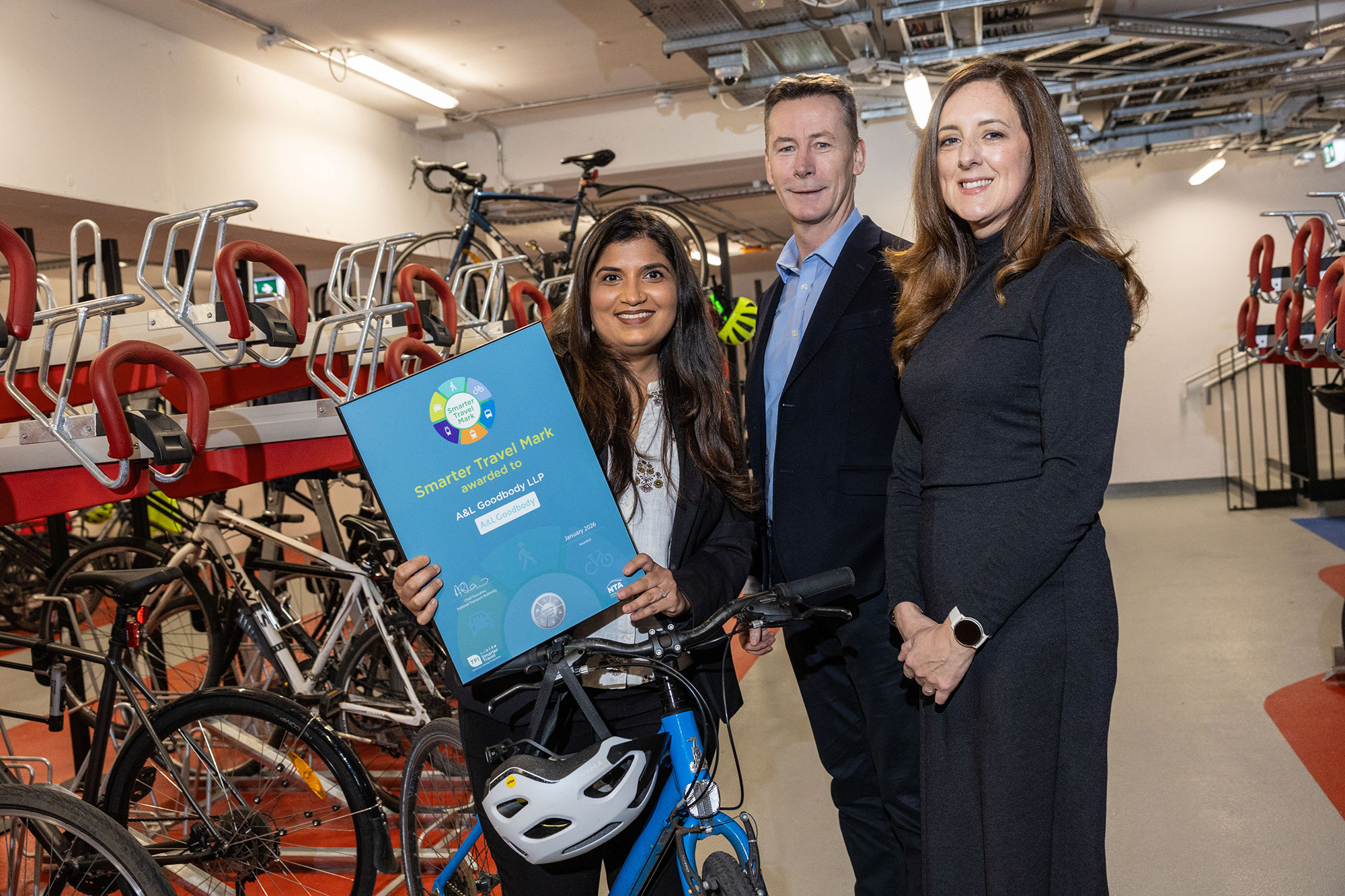 A&L Goodbody recognised for low-carbon commuting