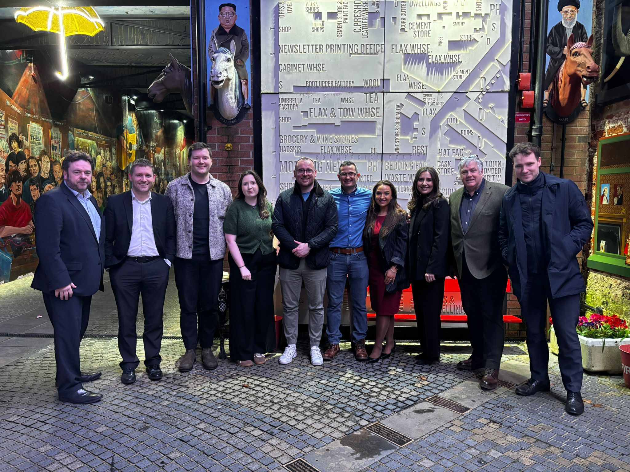 Belfast solicitors raise £800 at charity quiz night