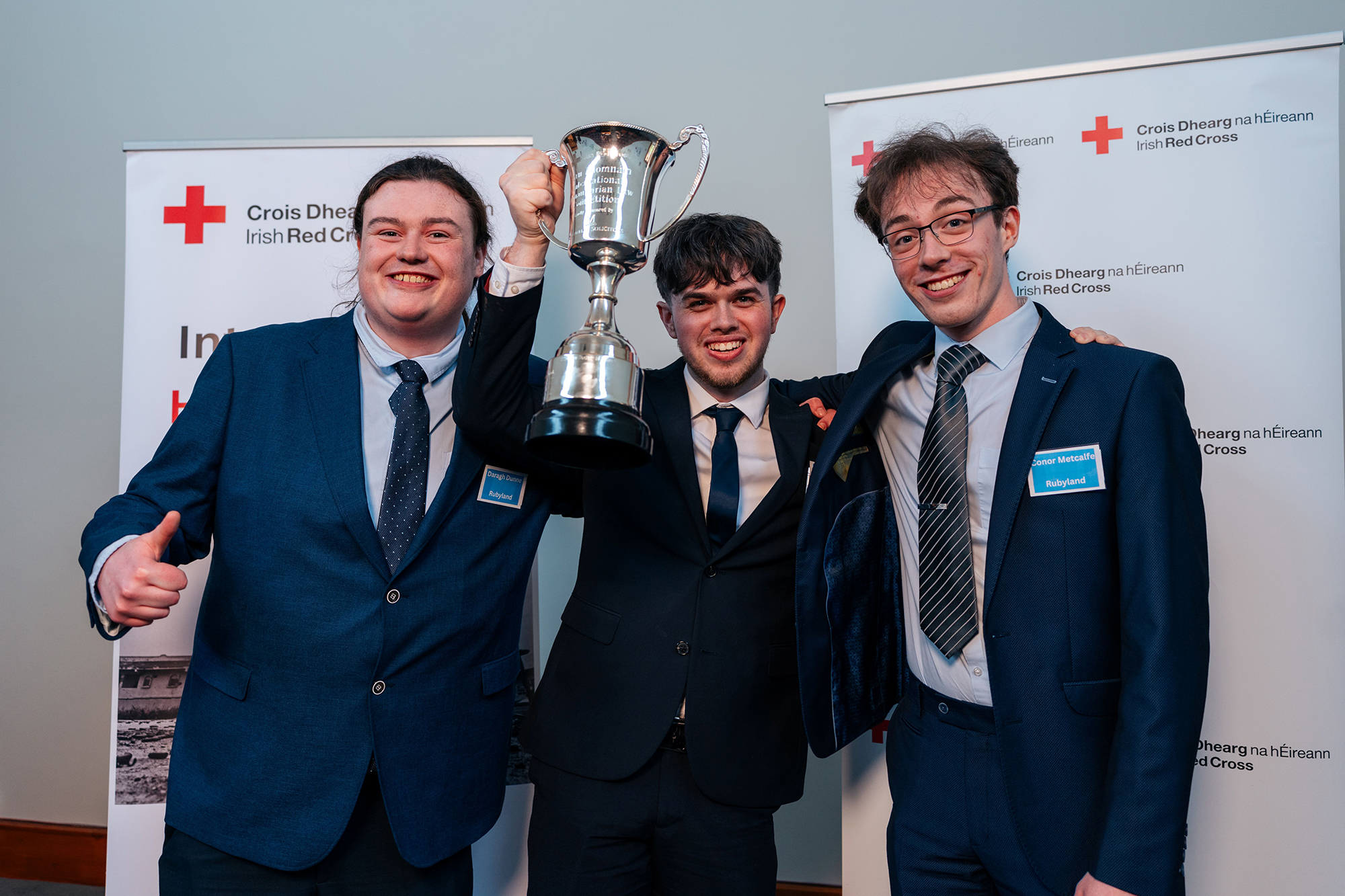 Trinity students win annual international humanitarian law competition