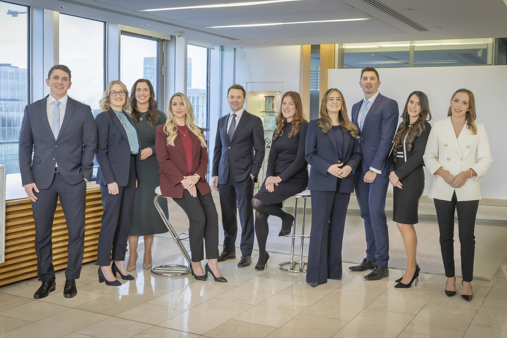 Matheson begins year with appointment of nine new partners