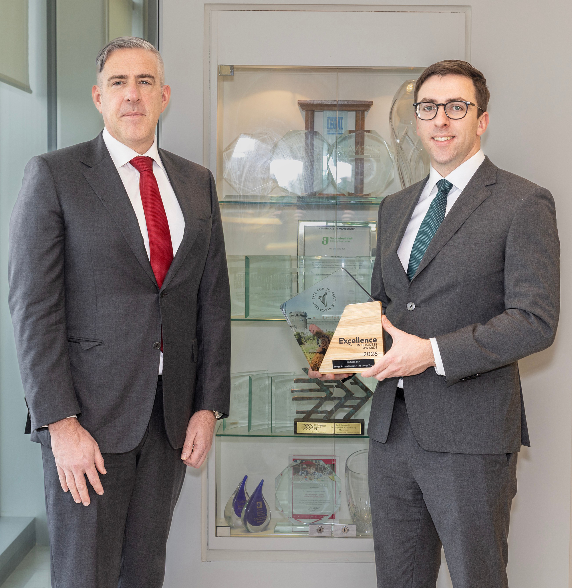 Double award win for Matheson