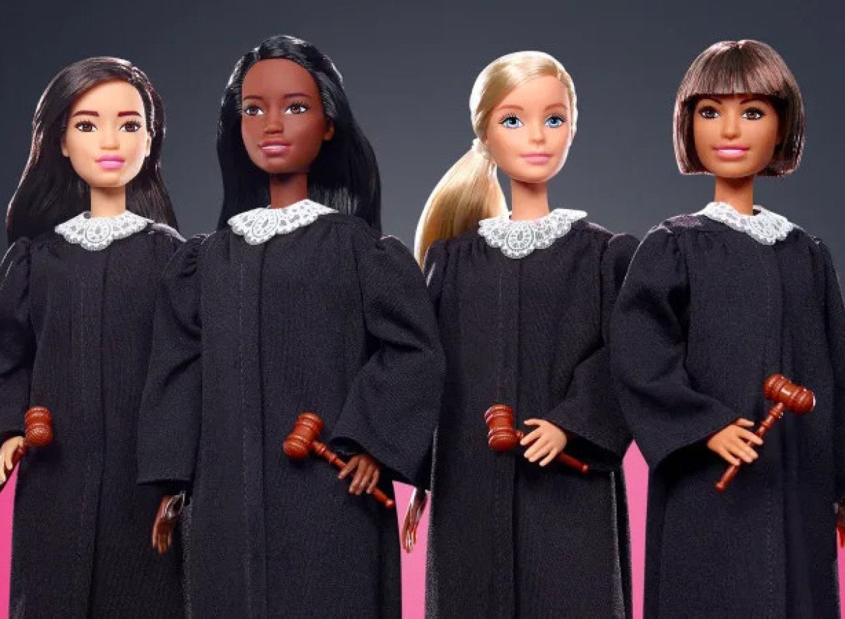 Ruth bader ginsburg barbie doll hotsell