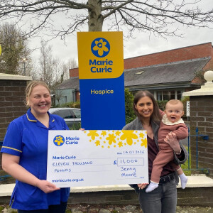 Northern Ireland lawyer raises £11,000 for cancer charity