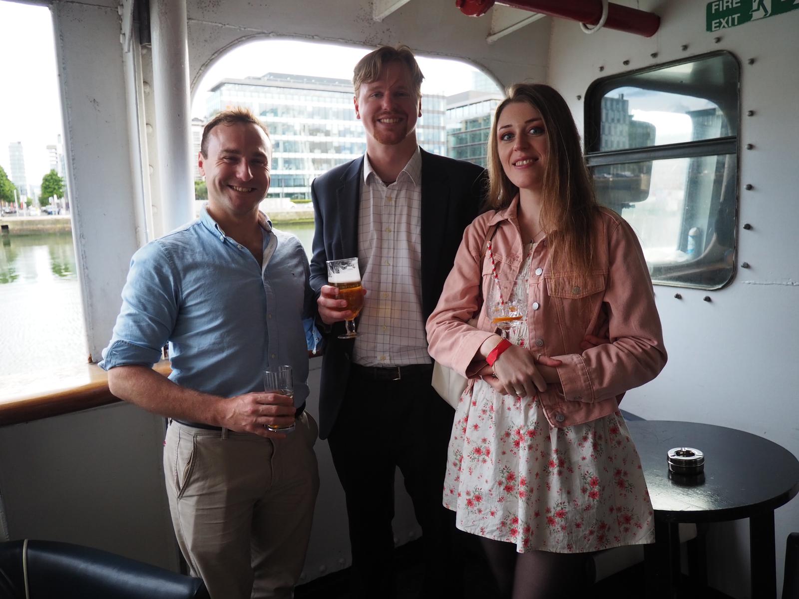 #InPictures: Young solicitors enjoy summer boat party