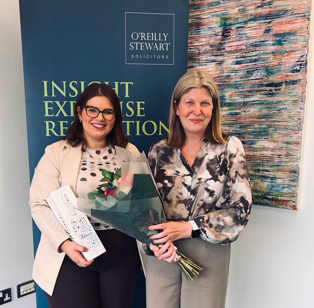 O’Reilly Stewart Solicitors' Jane Connolly qualifies as solicitor