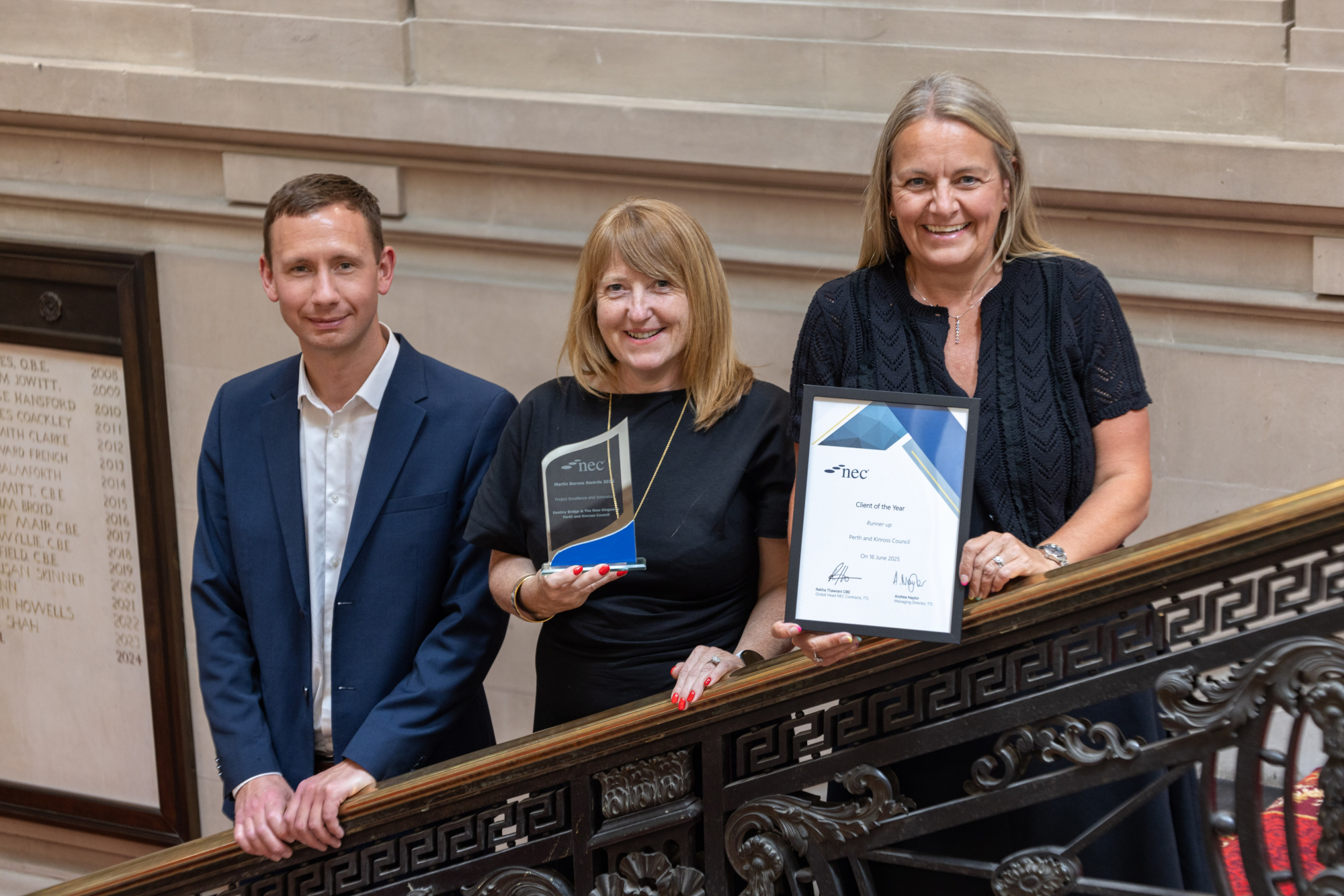 Cross Tay Link Road project recognised with international award