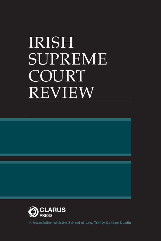 Latest Irish Supreme Court Review published