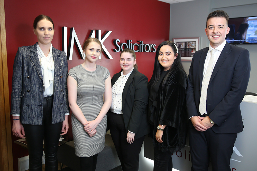 NI: JMK Solicitors welcomes five to 2019 graduate programme