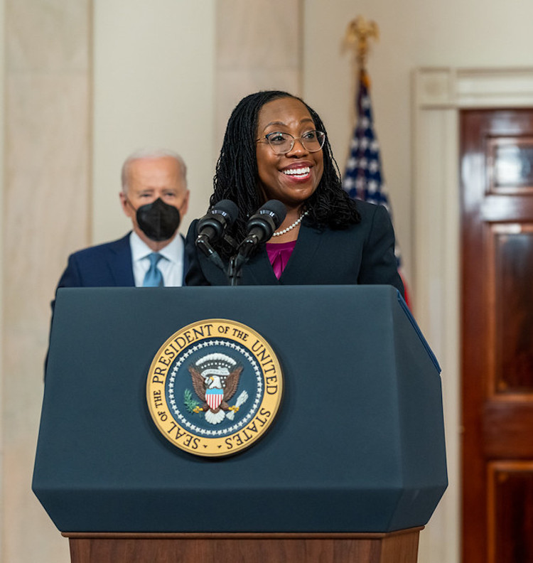 Judge Ketanji Brown Jackson becomes first black woman on SCOTUS