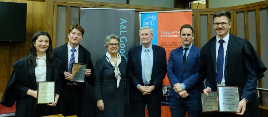 UCD Law team wins the National Moot Court Competition 2022