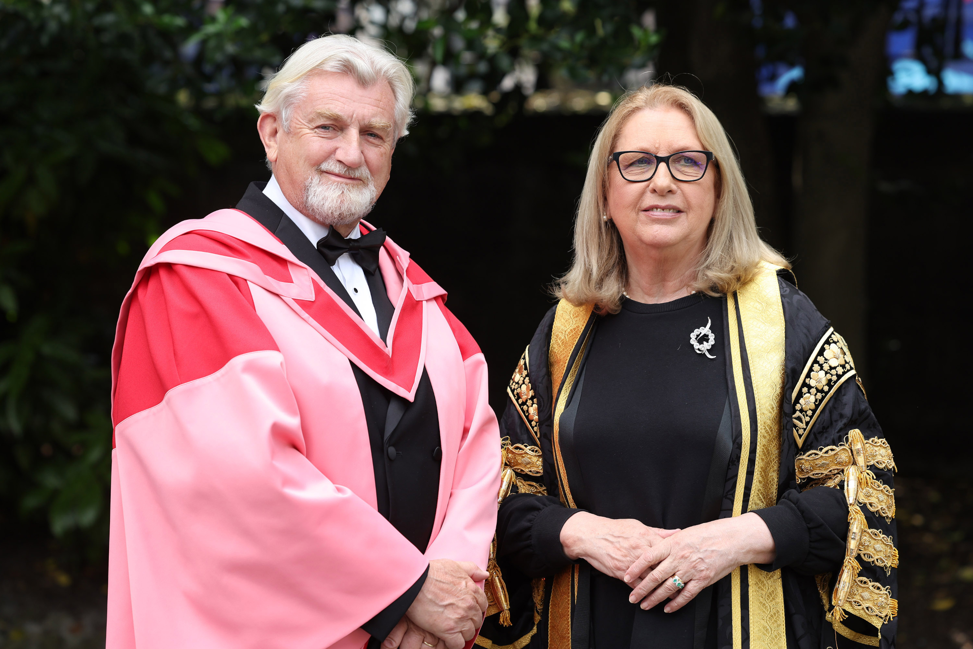 Sir Donnell Deeny receives Trinity honorary degree