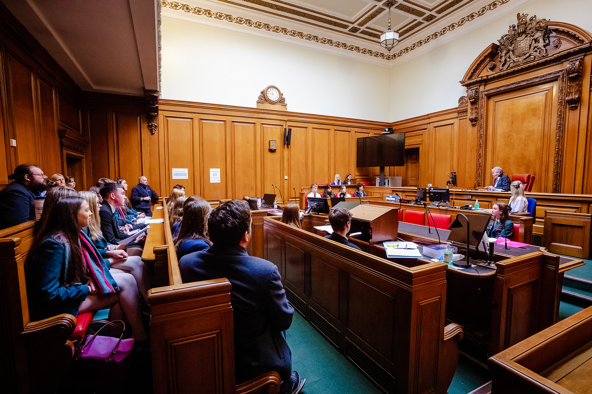 Belfast grammar school triumphs in Northern Ireland heat of mock trial competition