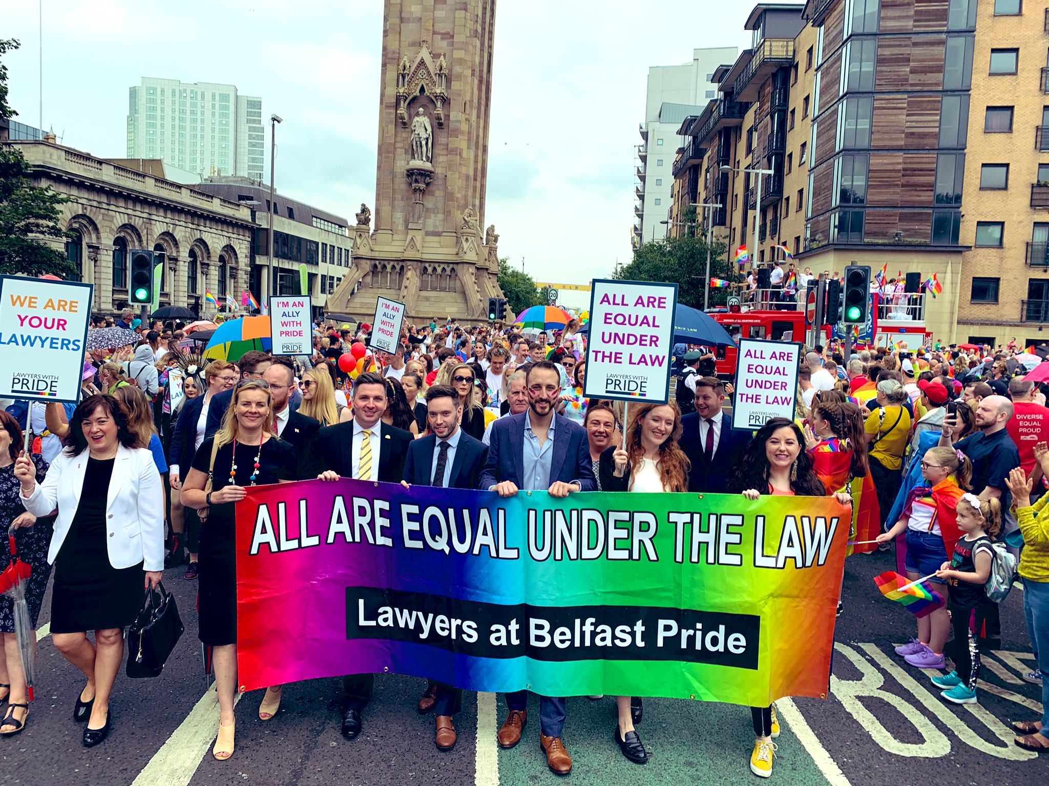 Lawyers invited to join Belfast Pride parade