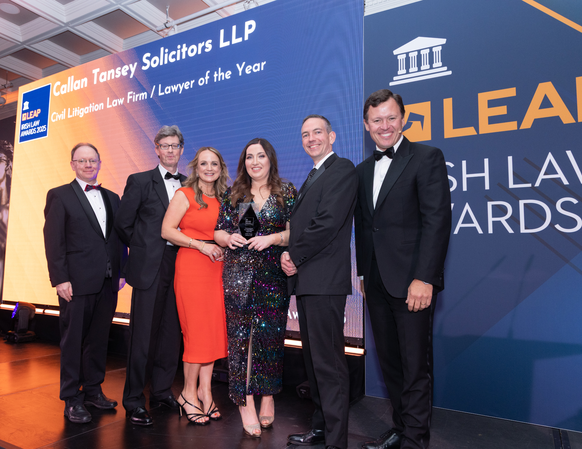 Callan Tansey Solicitors LLP sweeps multiple awards at the Irish Law Awards 2025