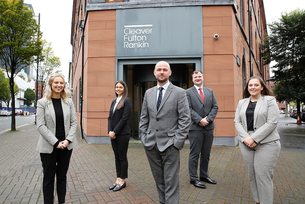 Cleaver Fulton Rankin welcomes four trainee solicitors