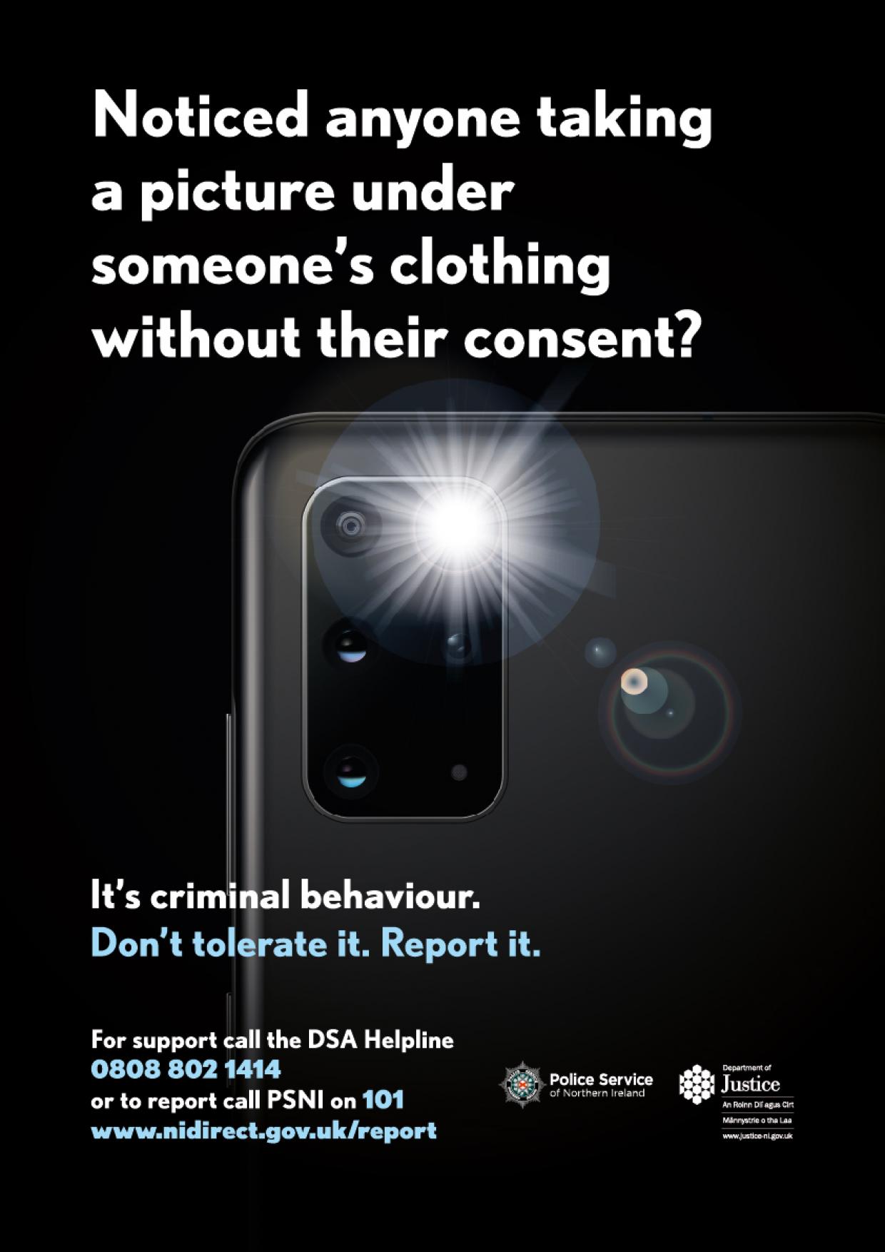 Awareness campaign highlights new sexual offences in Northern Ireland
