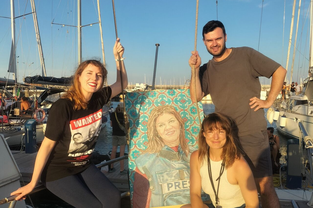 Irish lawyers set sail alongside Gaza aid flotilla