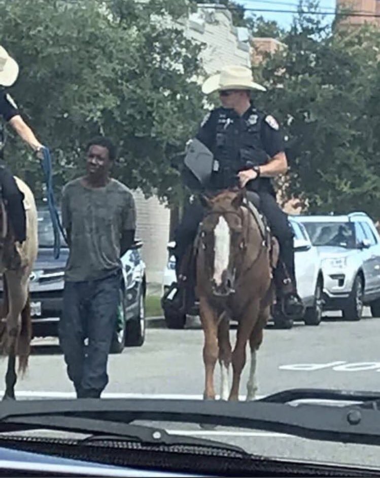 US: Texas cops apologise for leading arrested black man through streets by rope