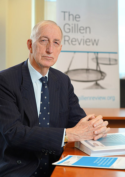 Sir John Gillen reappointed to PSNI recruitment oversight role