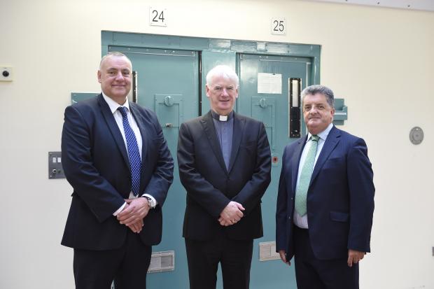 NI: Bishop Treanor visits Families Matter programme in Maghaberry Prison