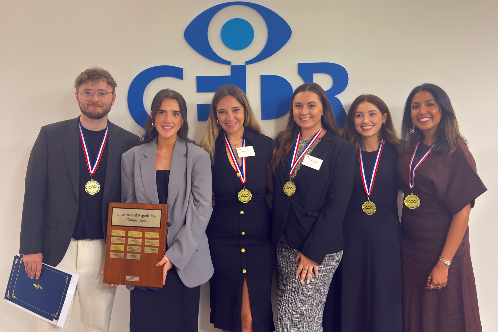 North and south teams share podium at 2025 International Negotiation Competition