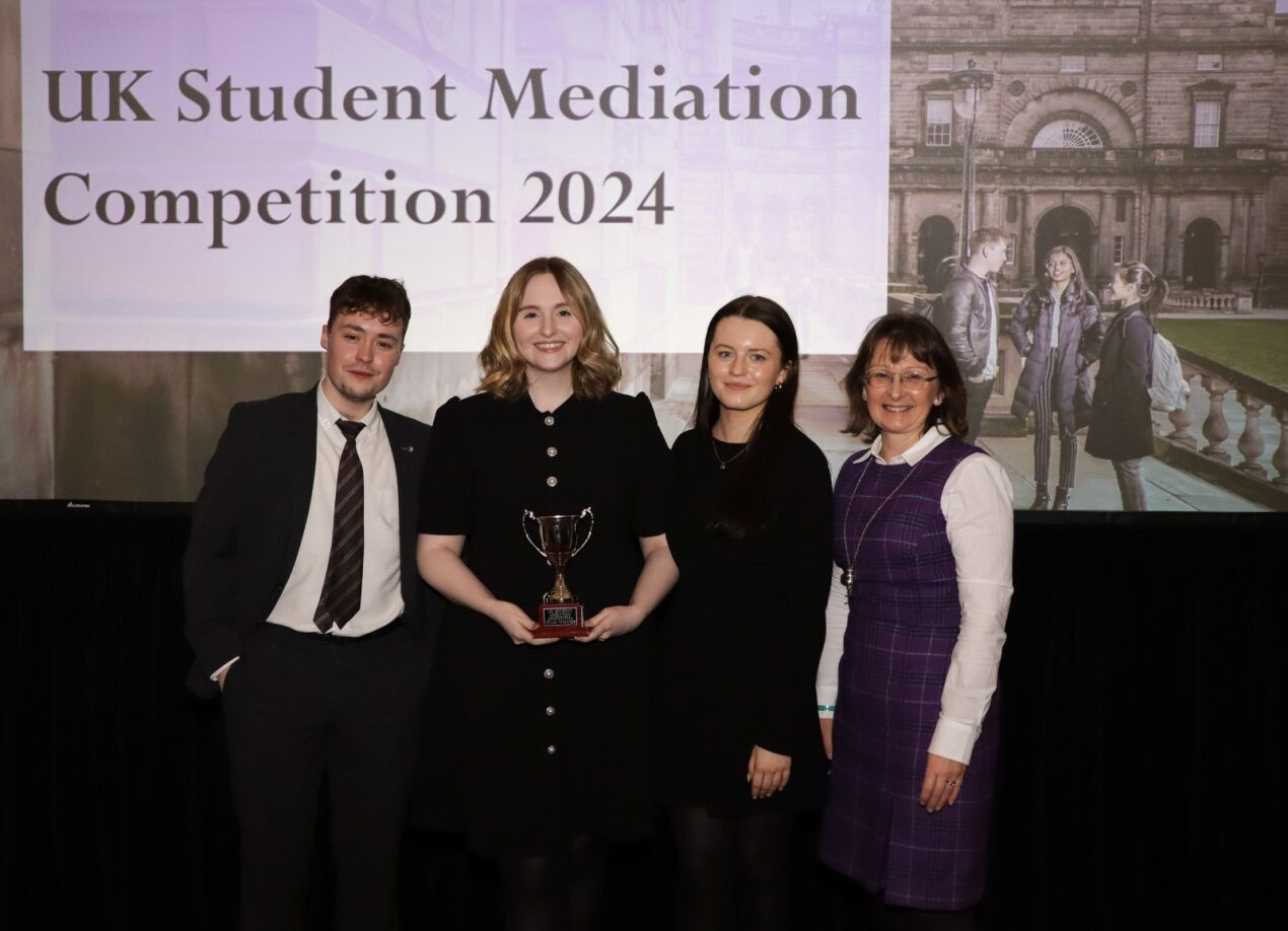 Belfast trainees win UK Student Mediation Competition