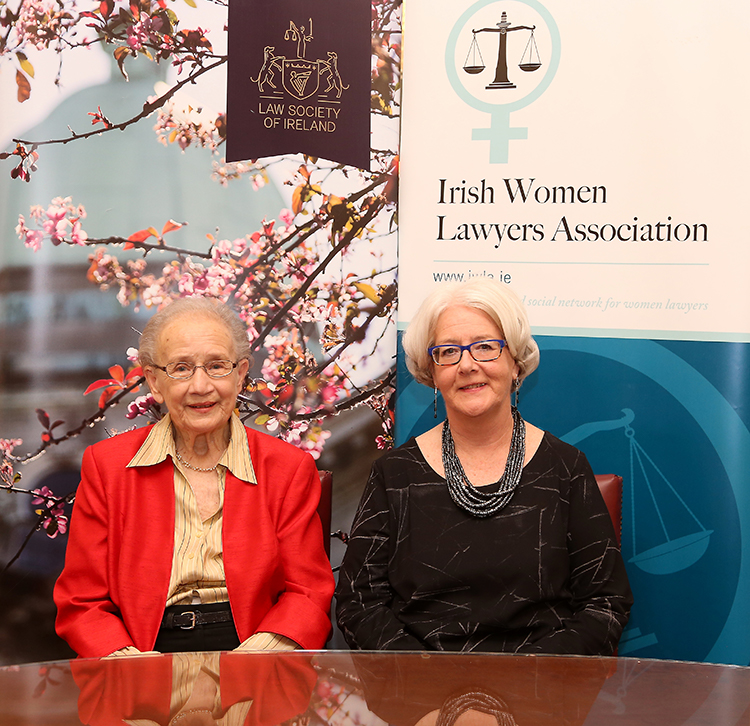 Ms Justice Mary Ellen Ring recognised at Irish Women Lawyers Association gala dinner