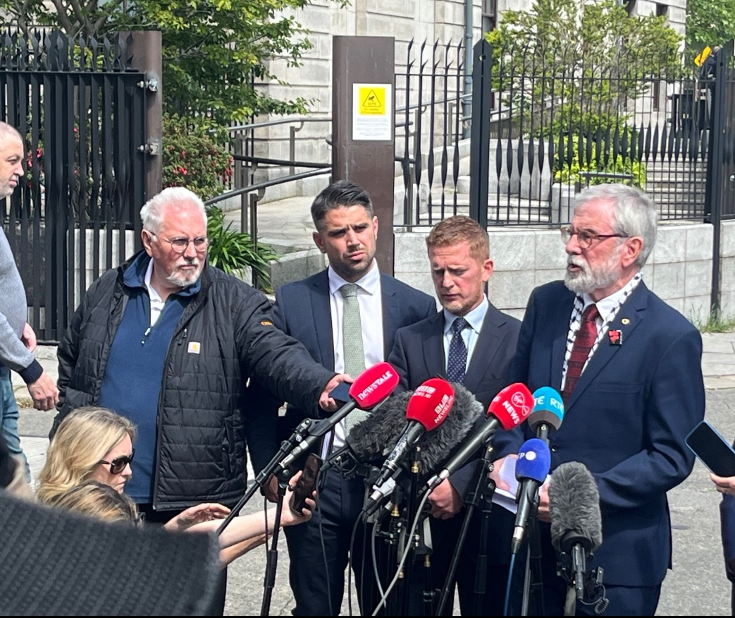 Johnsons succeeds on behalf of Gerry Adams in defamation case