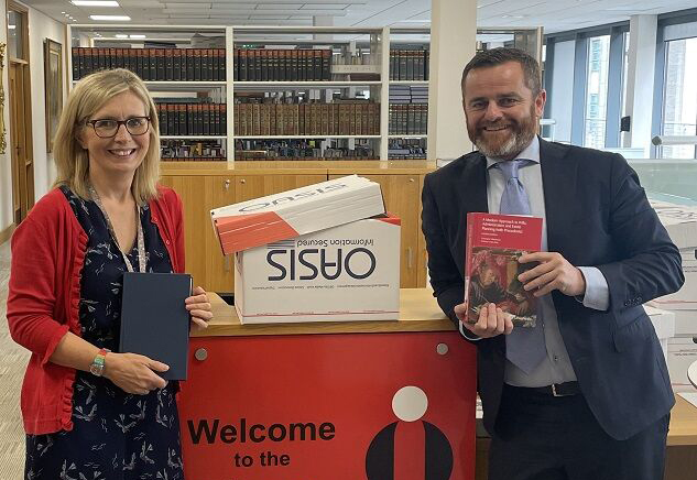 #InPictures: NI Law Society donates books to Irish Rule of Law International